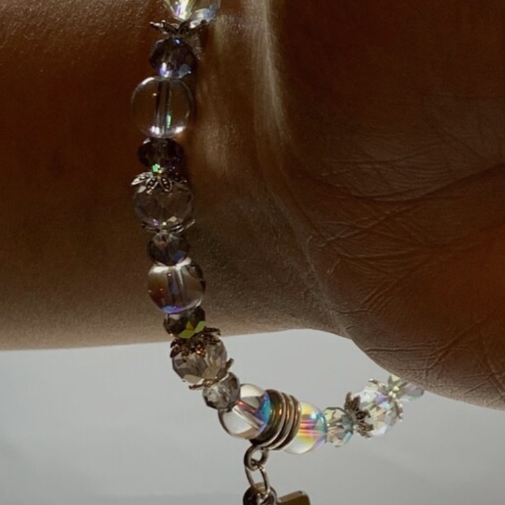 Crystal Bead Bracelet